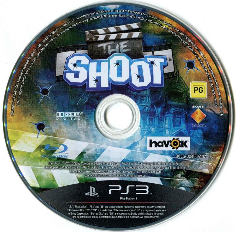 Лицензионный диск The Shoot для PlayStation 3